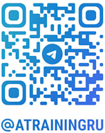 QR-код Telegram-канала Advanced Training