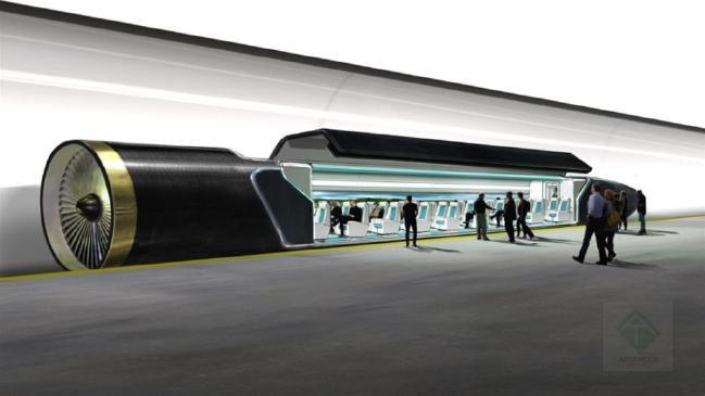 Рисунок прототипа Hyperloop